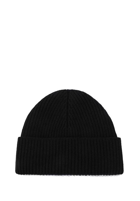cappello beanie adc uomo nero AMI PARIS | UBO006.0180180